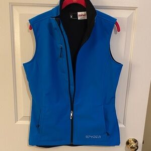 Spyder Women's Vibrant Blue Vest. Size 10